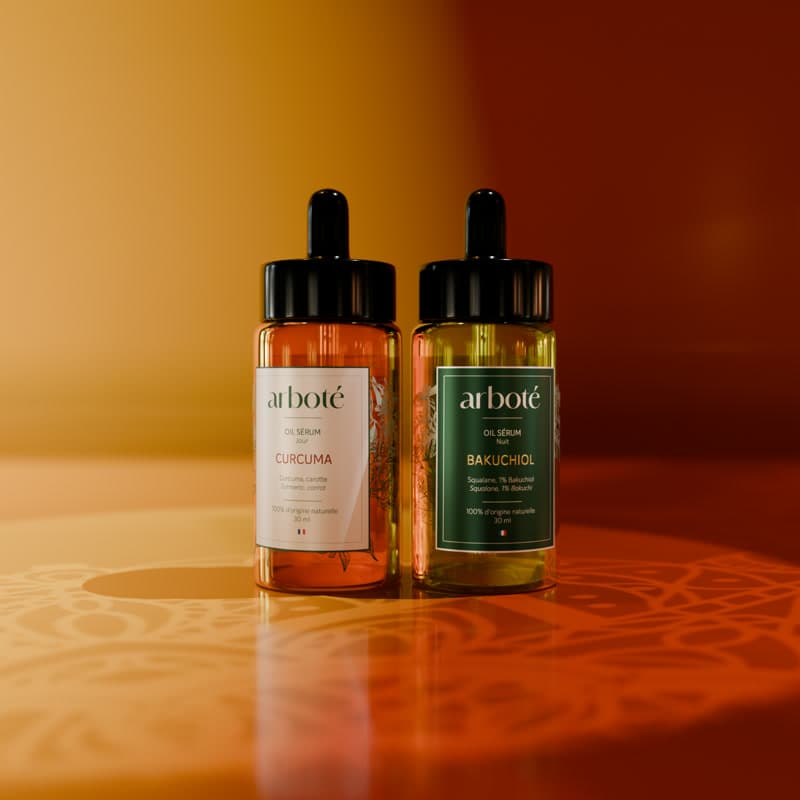 Arbote, A day-to-night contrast that quietly honors the product's origins.